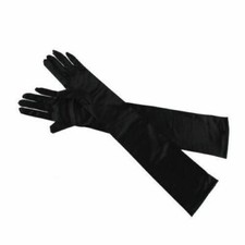 Ladies long black opera - black,