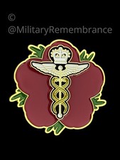 RAF Medical Services Remembrance Flower Lapel Pin (P98)