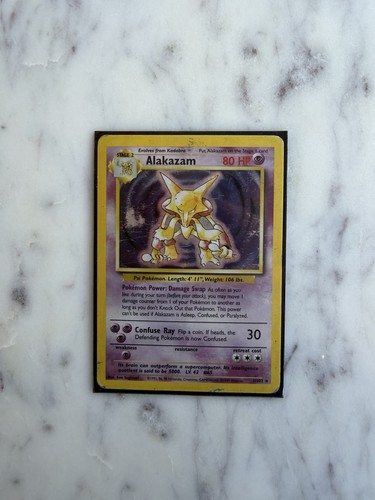 Pokémon tcg alakazam - tcg, base