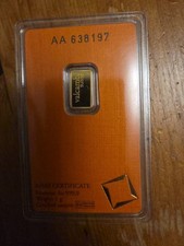 Valcambi Suisse 1g Gold Bar -