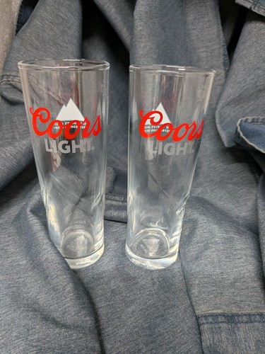 Pair coors light half - pair, pint