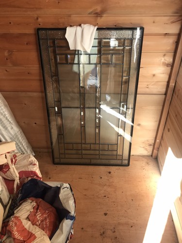Double glazed leaded glass - glazed,