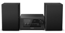 Panasonic SC-PM702EB-K Micro HiFi System CD DAB FM Radio Bluetooth Black
