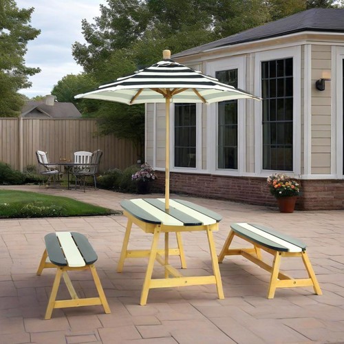 Kids picnic table - picnic, with