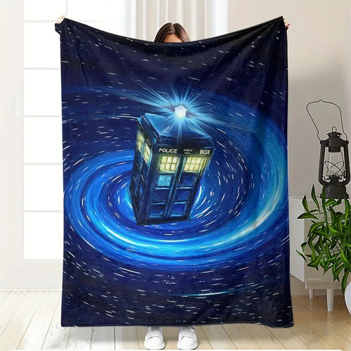 Doctor who tardis throw - doctor,