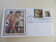 Bob Cat 2015 1c Stamp Fdc