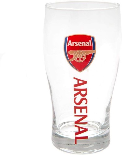 Arsenal pint glass tulip - glass,