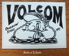 Decal Sticker Volcom Skateboard Skate Longboard BMX Surf 