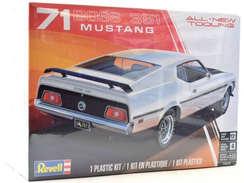 Revell 1971 ford mustang - mustang, boss