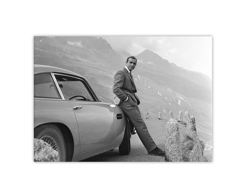 Sean connery with aston martin - sean,