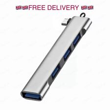 4 Ports High Speed USB-C Multi Hub Splitter Expansion For Laptop And PC