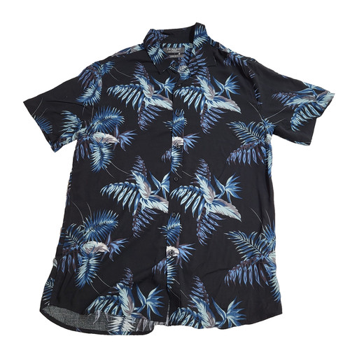 Primark blue leafy floral - blue,