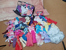 Joblot of Vintage Doll Clothes Outfits Bundle To Fit Barbie Mattel Dolls Used 