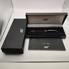 MONTBLANC MEISTERSTUCK 165 CLASSIQUE BORDEAUX MECHANICAL PENCIL & ORIGINAL BOX.