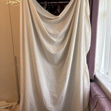 Vintage Cream Double Bed Valance from Musbury Fabrics