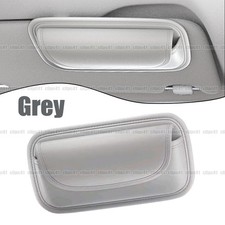 Grey car sun visor - sun, glasses