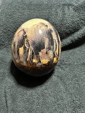 Hand Painted Ostrich Egg