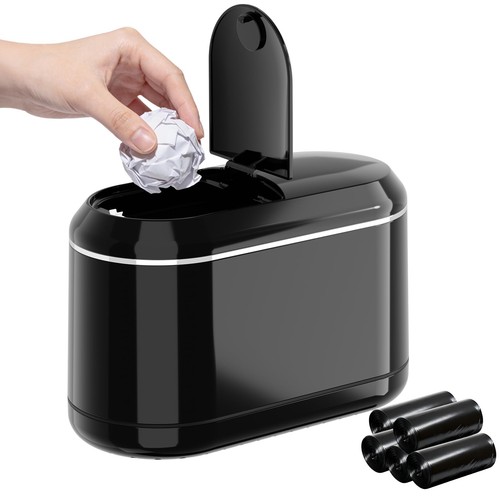 Mini trash can - trash,
