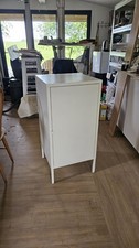 IKEA White Lixhult Storage Cabinet with Shelf