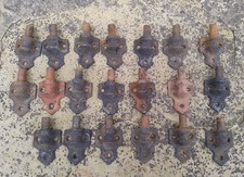 20 x Cast Iron Gate Door Strap Hinge Pins Bracket Pins Hangers- Antique Vintage