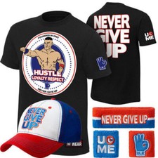 T SHIRT WRISTBANDS HAT FOR