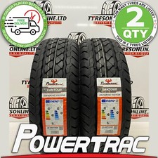 2 X 235 65 16C POWERTRAC 115/113R 235/65R16C VAN M+S TYRES C/B RATED 2356516C