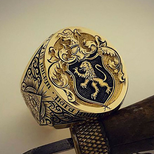 New magnificent gold - new, lion