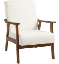 HOMCOM Boucle Accent Chair