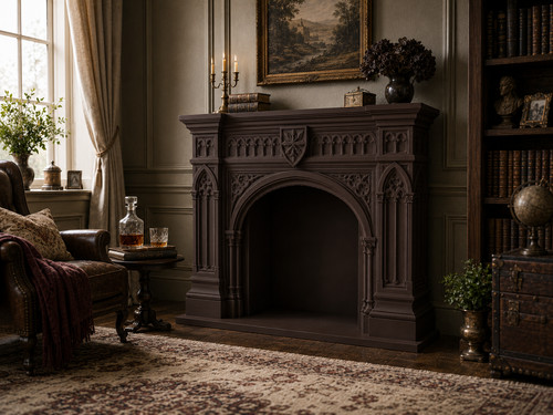 Dolls house gothic castle - dolls,