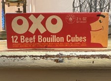 Full Antique Food Box OXO Beef