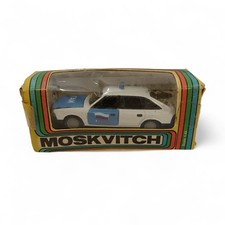 Moskvitch 2141 CCCP USSR Police Car Collectable Retro Toy Car Boxed Model Cars