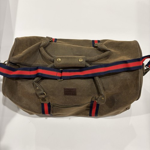 Kangol brown faux - brown, leather