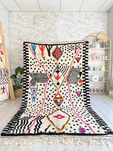Handmade geometric moroccan - handmade,