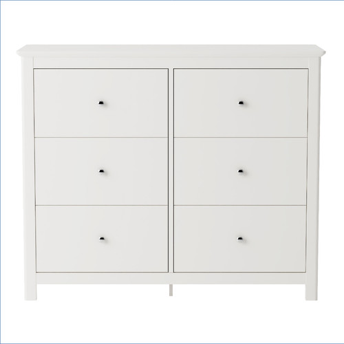 Nairn wide chest drawers 6 - drawers,