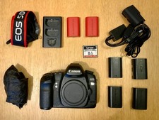 Canon EOS 5D MK Mark II Camera plus 50mm 1.8ii lens 6 batteries 8GB CF Card Bag