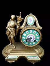 Antique Clock French Sevres