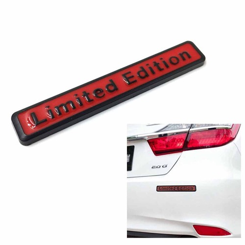 Metal limited edition badge - 3d,