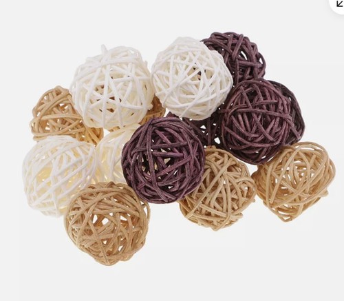 15pcs 3cm rattan wicker - rattan,
