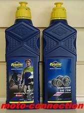 PUTOLINE MX5 ENGINE OIL + LIGHT GEAR BOX OIL for KAWASAKI KX 125 / 250 Motocross