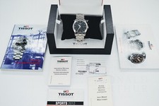 Tissot Couturier Gents Quartz Watch Black Dial Ref T035410A New Battery Full Set