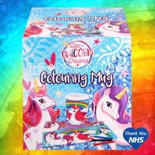 UNICORN COLOUR YOUR OWN MUG
