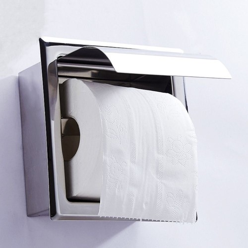 Recessed toilet paper holder - recessed,