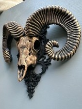 Ram Head Skull Artwork - 3D