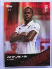 Topps England Cricket Set 2025