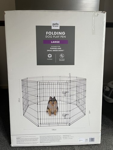 Pets home dog playpen - at,
