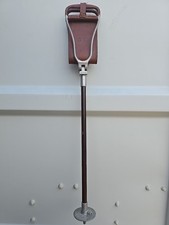 Vintage WM Mills Shooting Stick Seat Walking Stick Super Country England