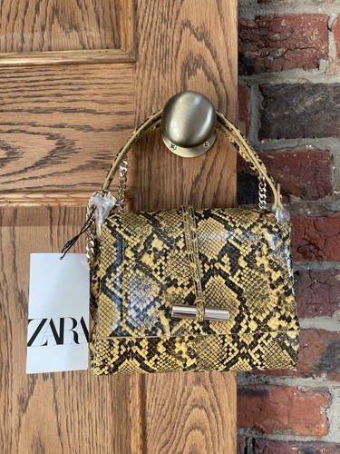 Zara animal print bag - animal,