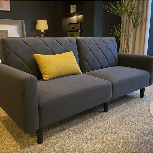 Seater sofa bed velvet - 2, click
