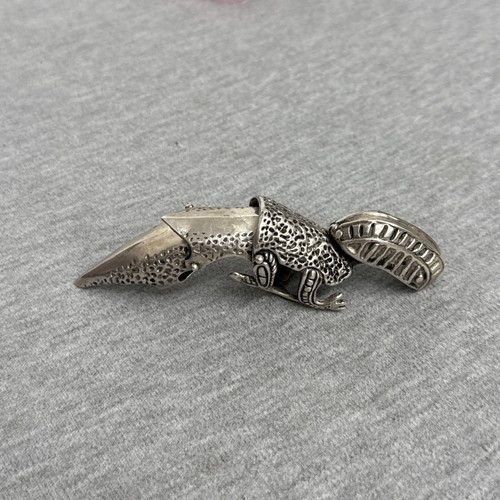 Sterling silver full finger - silver,