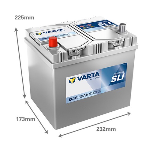 Battery for daewoo nubira 0 - nubira, 2.0